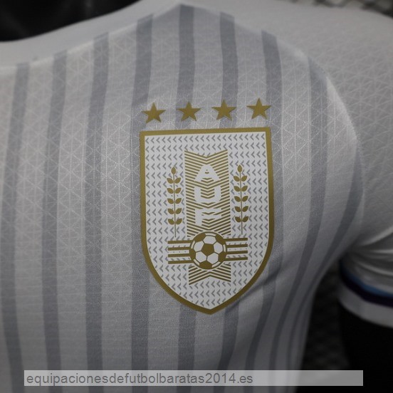 Nuevo 2ª Jugadores Camiseta Uruguay 2024 Azul Baratas
